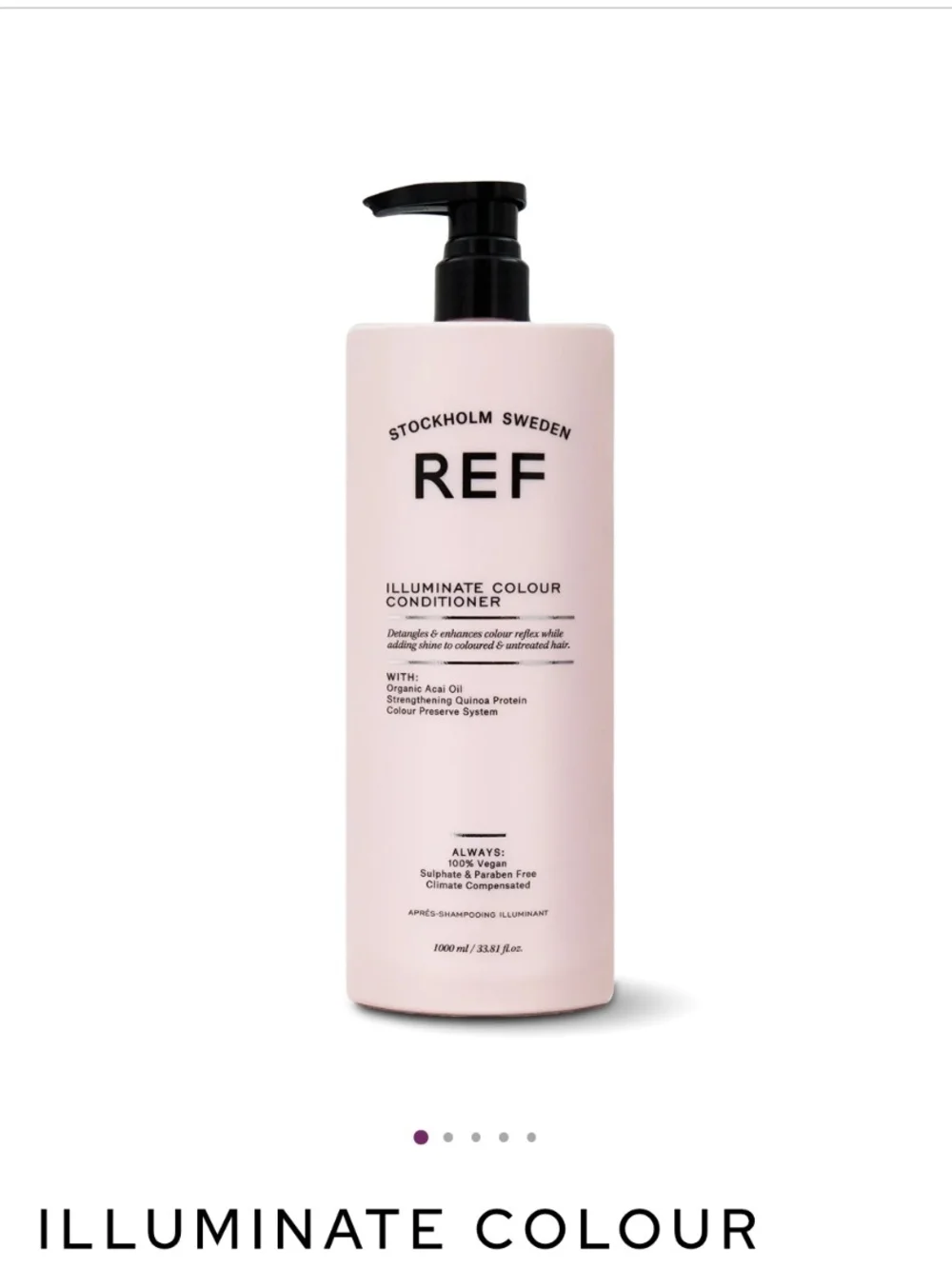 REF Illuminate Colour Duo Shampoo & Conditioner. Never Used.
